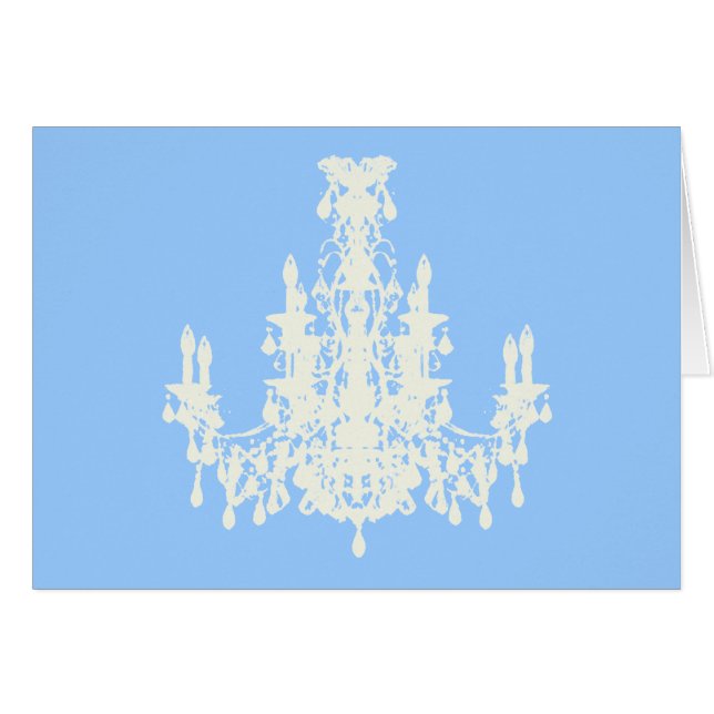 Candelabro de Coco ~ Tarjeta / Invitaciones (Anverso (Horizontal))