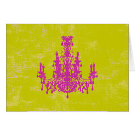 Candelabro de Coco ~ Tarjeta / Invitaciones