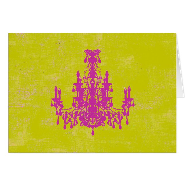 Candelabro de Coco ~ Tarjeta / Invitaciones (Anverso (Horizontal))