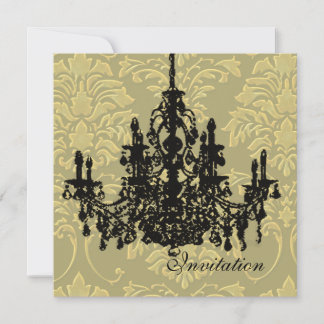 Candelabro, invitaciones de boda