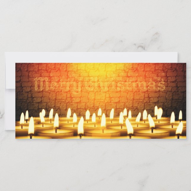 Candelas en llamas - Feliz Navidad (Anverso)