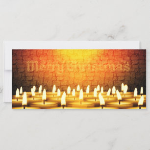 Candelas en llamas - Feliz Navidad