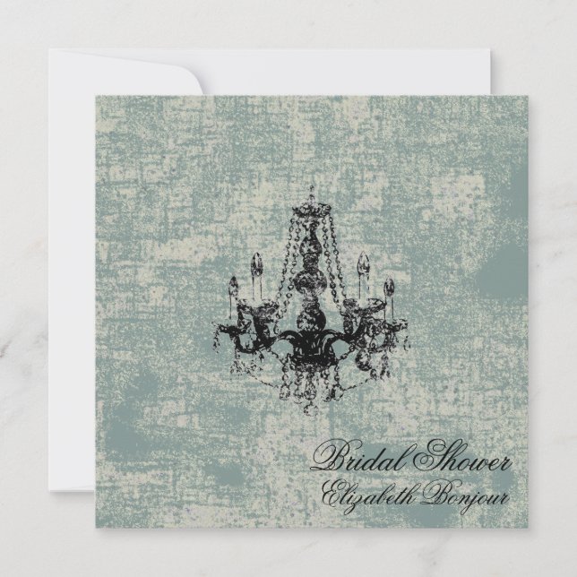 Candelier Elegance ~ Invitación fiesta de cumpleañ (Anverso)