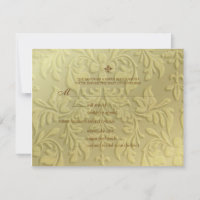 Candelier / GRAN RSVP para 5 x 7 invitaciones