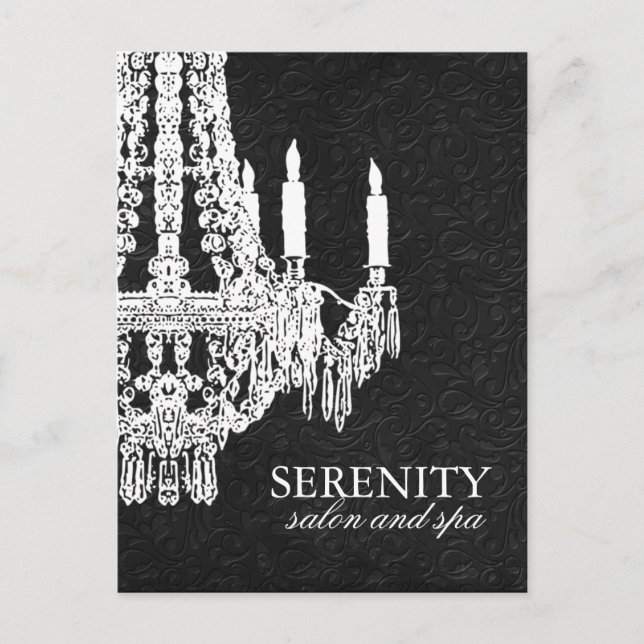 Candelier - Tarjeta postal publicitaria de Spa (Anverso)