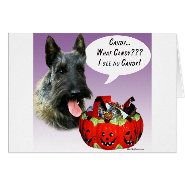 Candía de Halloween de ScottishTerrier (Anverso (Horizontal))