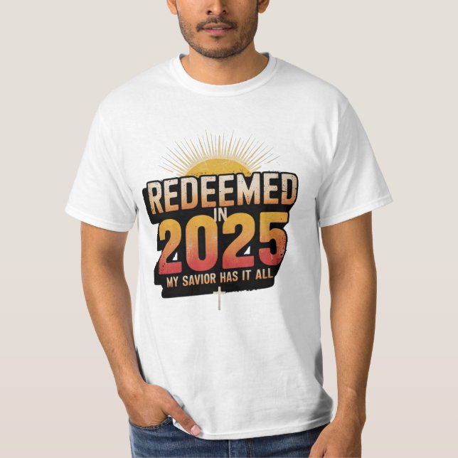 Candidato a la camiseta cristiana de 2025 (Anverso)