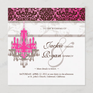 Candidato de la invitación a la boda Damasco de co