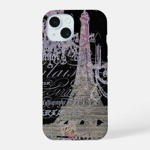 candil vintage femenino paris torre eiffel
