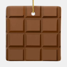 Candy Bar Navidades cerámicos Ornamento cuadrado