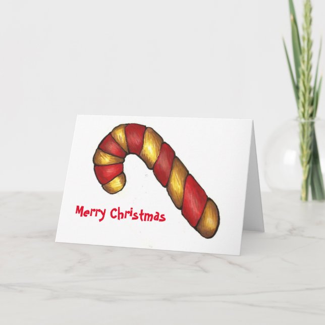 Candy Cane Candycane Navidad Feliz Navidad (Anverso)