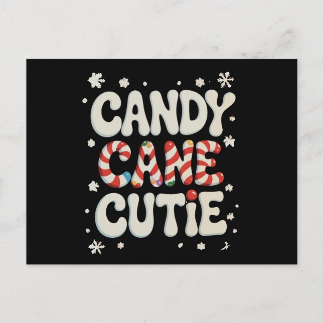 Candy Cane Cutie Copos de Nieve Xmas Navidad Fiest (Anverso)