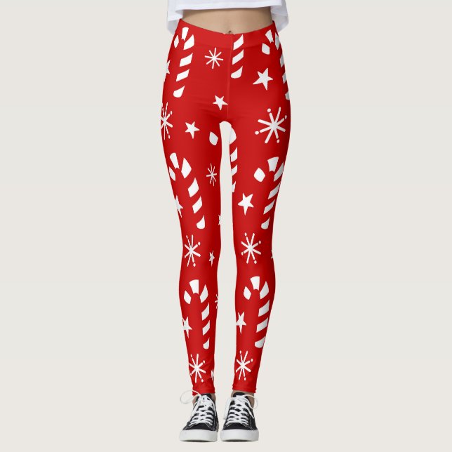 Candy Cane Leggings (Anverso)