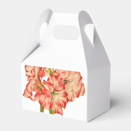 Candy Cane Lilies en una caja preferida de gable