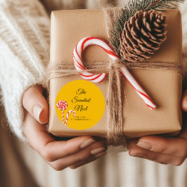 Candy Cane Navidad Calcomanía | El Noel más Dulce 