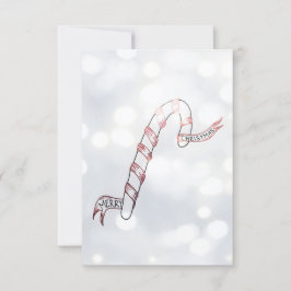Candy Cane, Navidades Tarjeta de felicitación de 3