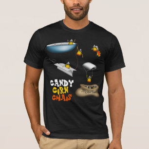 Candy Corn Chaos - Graciosa camiseta de Halloween