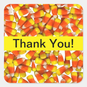 Candy Corn - Gracias Pegatina