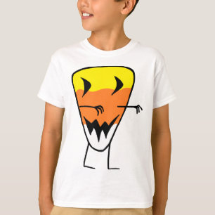 Candy Corn Zombie Camisetas Halloween Tees