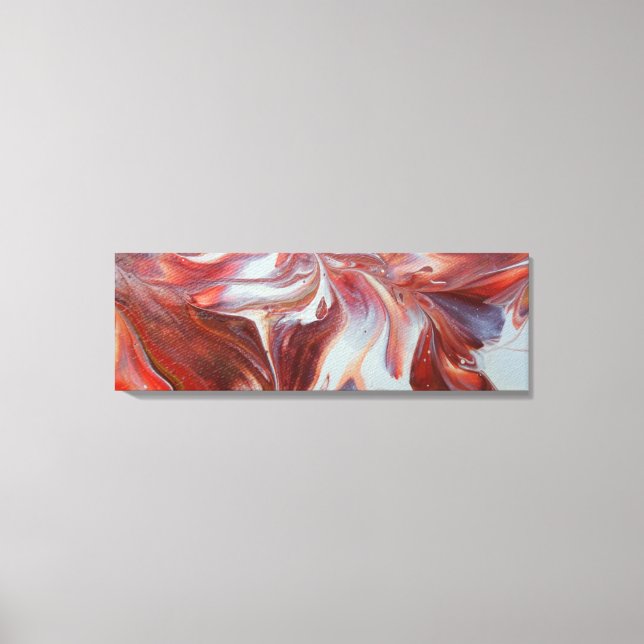Candy de caramelo en un lienzo dividido 36x12 (Anverso)