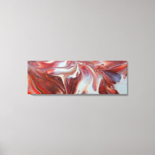 Candy de caramelo en un lienzo dividido 36x12