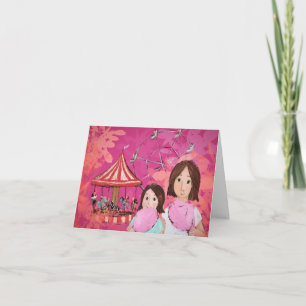 Candy Floss Skies - Tarjeta de saludo