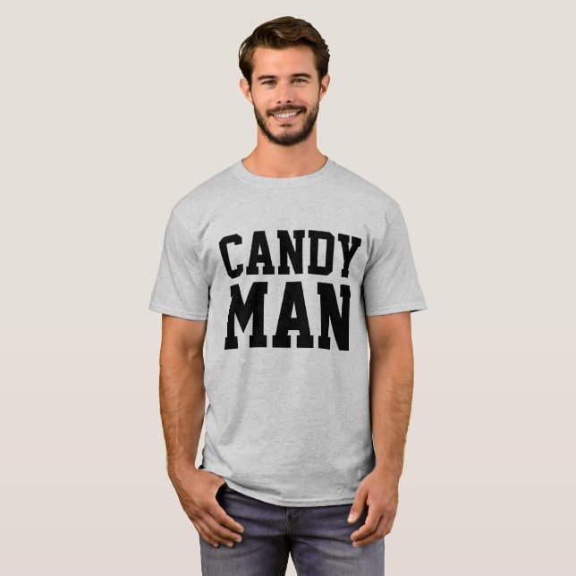 CANDY MAN, camiseta vintage (Anverso completo)