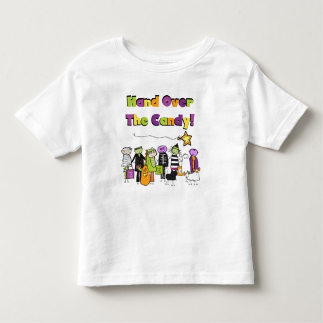 Candy Over the Candy Halloween camisetas y regalos (Anverso)
