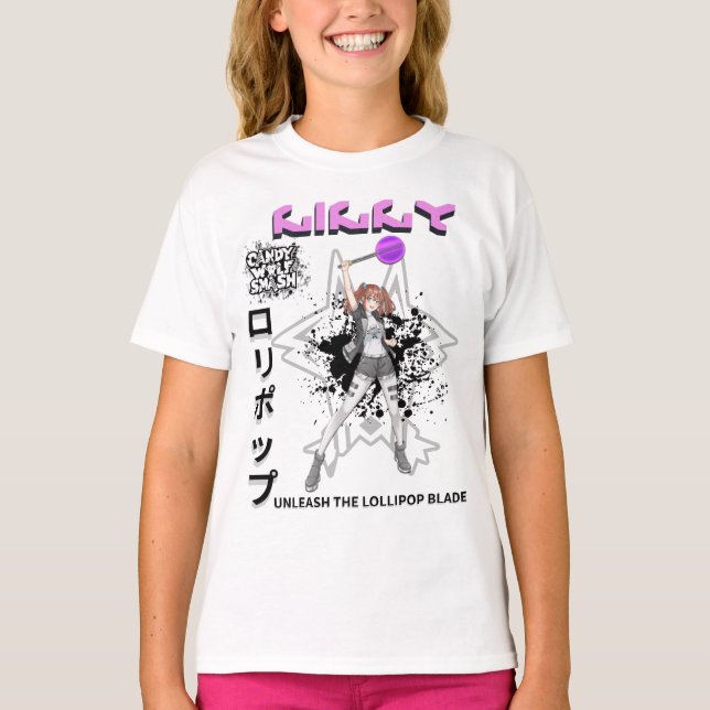 Candy Wolf Smash | Camiseta LILLY (Anverso)