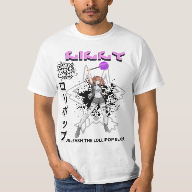 Candy Wolf Smash | Camiseta LILLY (Anverso)