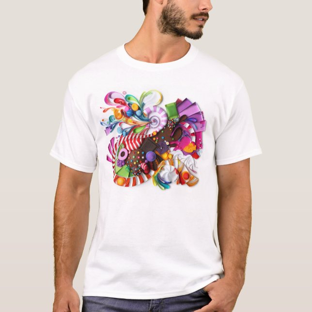 CandyCrush inspiró la camiseta (Anverso)