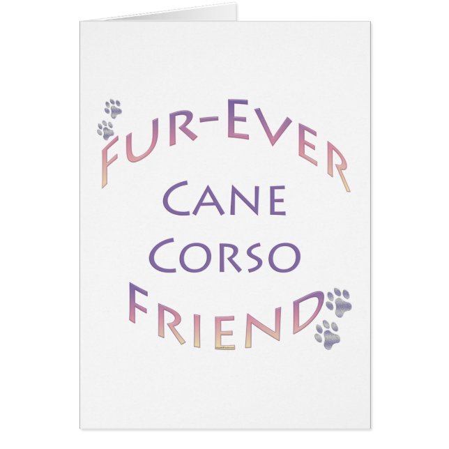 Cane Corso Furever (Frente)