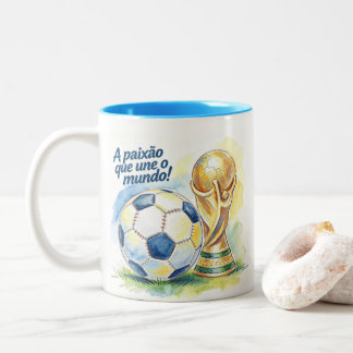 Caneca Paixão da Copa do Mundo
