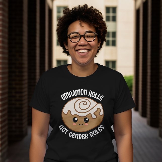 Canela no roles de género camiseta (Here is a delicious design for all feminists, non binary and non gender conforming friends! )