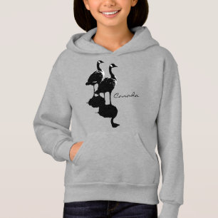 Cañera de sudadera con capucha para niños de recue