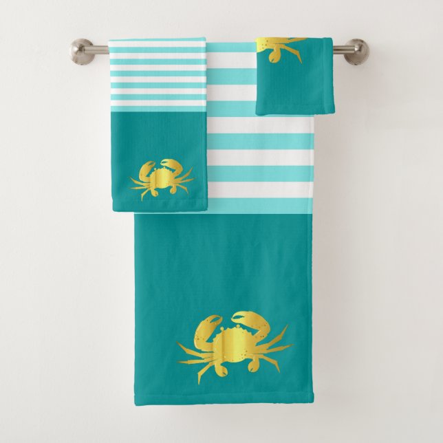 Cangrejo acuático/roca dorada con rayas (In situ)