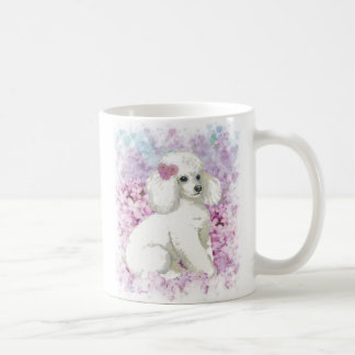 Cangrejo blanco en la copa de café de Lilacs
