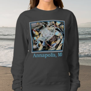 Cangrejo cangrejo Annapolis, sudadera MD o camiset