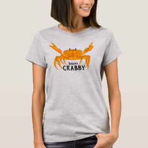 Cangrejo, cangrejo naranja camiseta