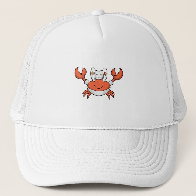 Cangrejo cocinado con gorra cocinero (Anverso)