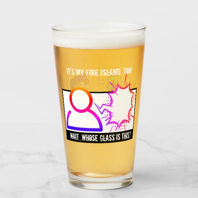 Cangrejo Cutie Vs Covid- Tumbler de vidrio (Reverso (lleno))