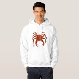 Cangrejo de Dungeness - sudadera con capucha