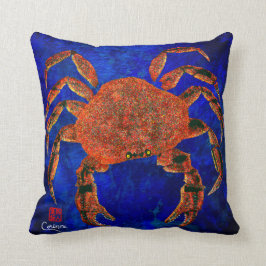 Cangrejo Dungeness - Cojín decorativo