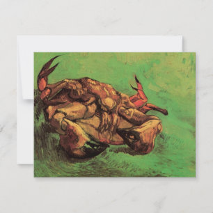 Cangrejo en la espalda por Vincent van Gogh