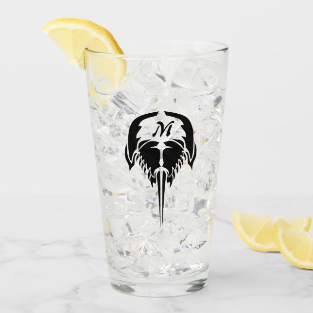 Cangrejo herradura al estilo de tatuaje tribal (Anverso (hielo))