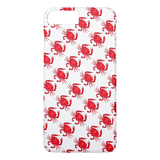 Cangrejo rojo Baltimore Maryland Cangrejos Funda d (Reverso)
