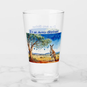 Canguro bajo gumtree con Navidades baubles