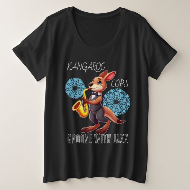 Canguro divertido (Anverso del diseño)