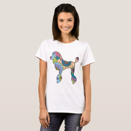 Caniche básico de la camiseta de las mujeres