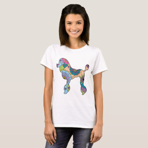 Caniche básico de la camiseta de las mujeres